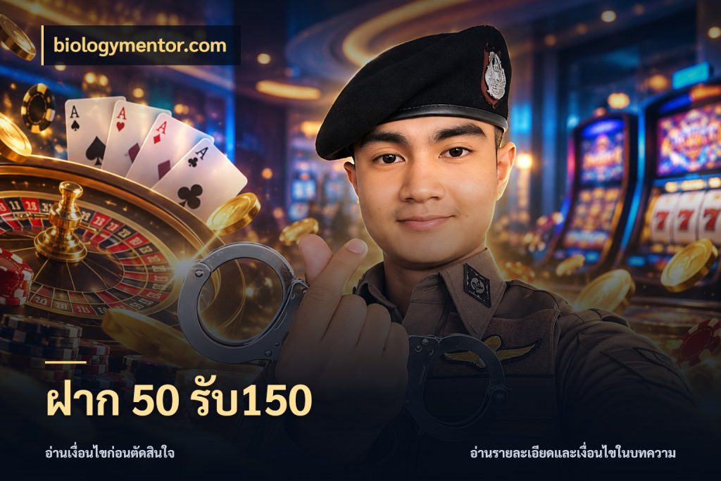 ฝาก 50 รับ150 สายโบนัสเลือกจังหวะสนุกได้อย่างไร กับ biologymentor.com