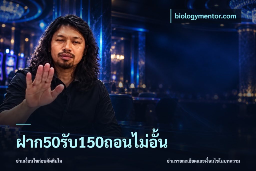 ฝาก50รับ150ถอนไม่อั้น