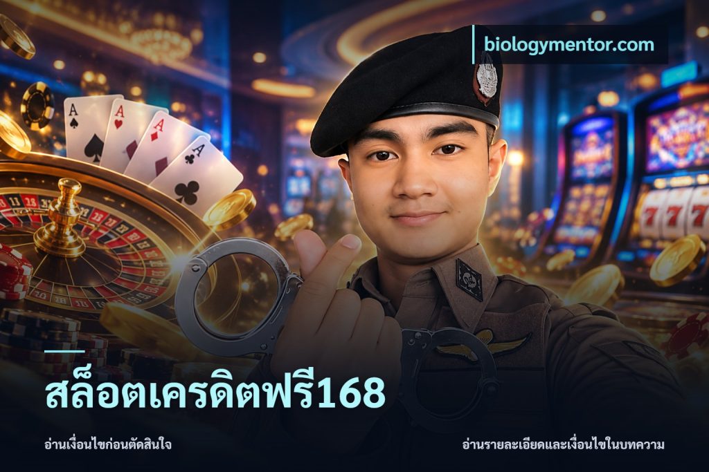 สล็อตเครดิตฟรี168