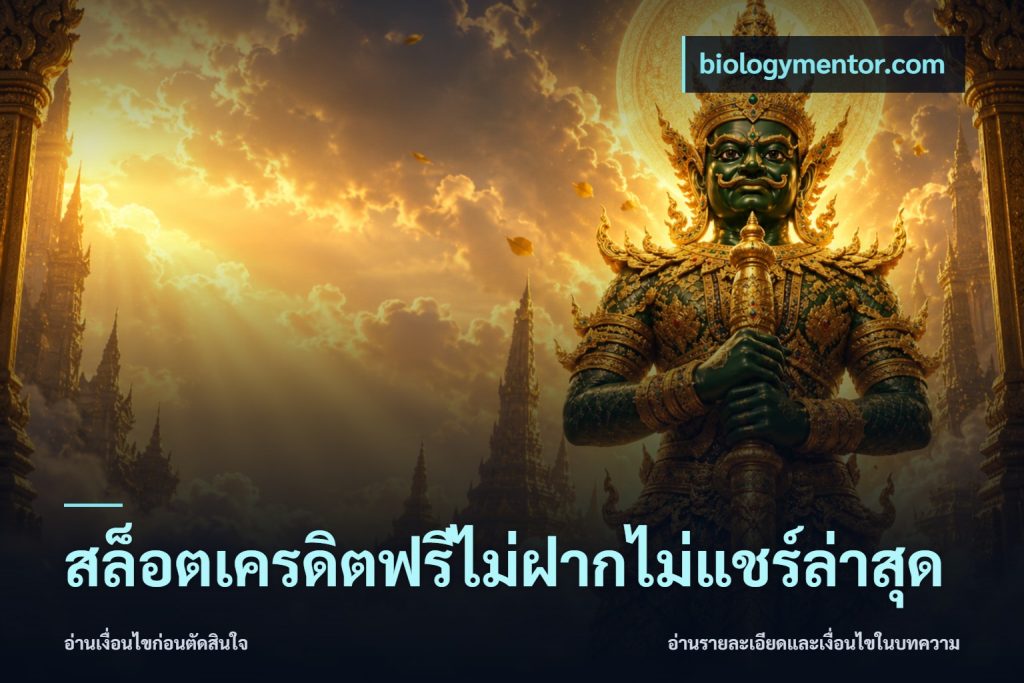 สล็อตเครดิตฟรีไม่ฝากไม่แชร์ล่าสุด
