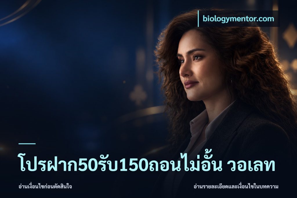 โปรฝาก50รับ150ถอนไม่อั้น วอเลท