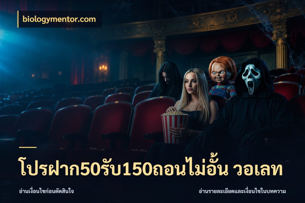 โปรฝาก50รับ150ถอนไม่อั้น วอเลท โปรยอดรับที่สายเกมสนใจ สไตล์ biologymentor.com