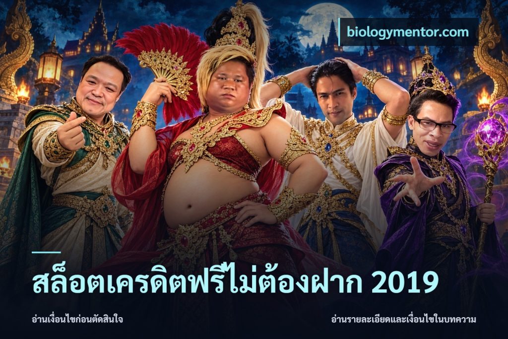 สล็อตเครดิตฟรีไม่ต้องฝาก 2019