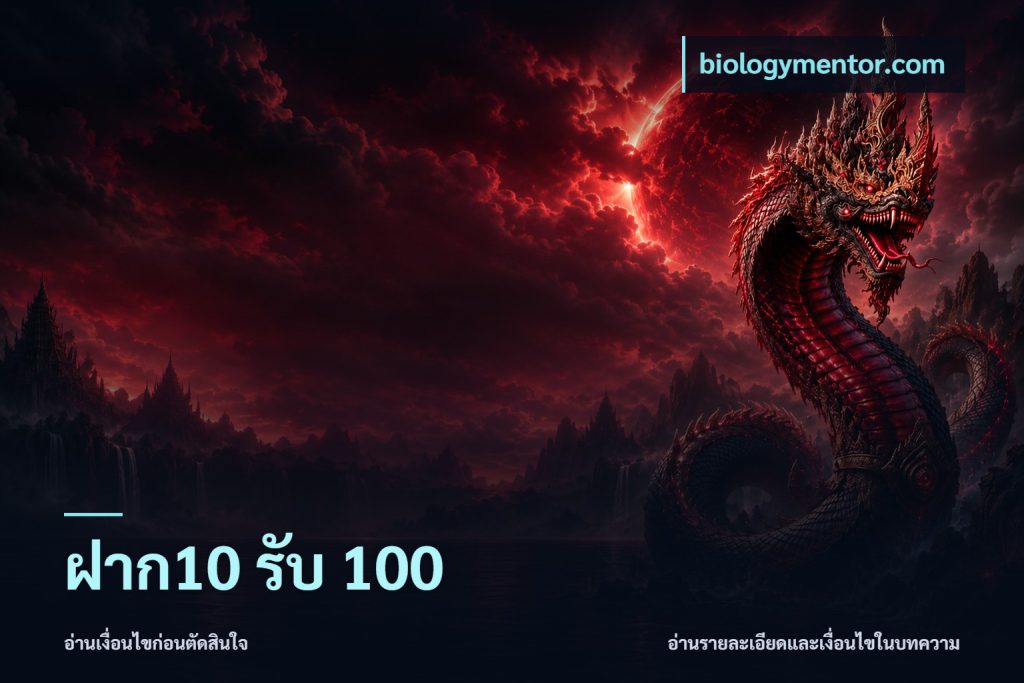 ฝาก10 รับ 100