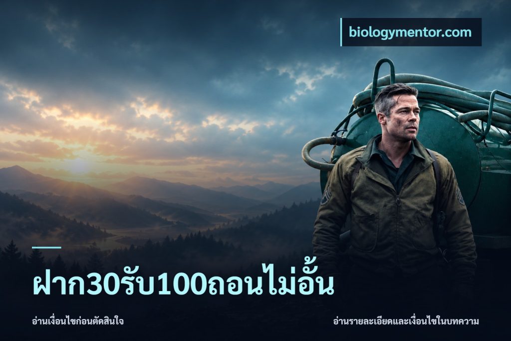 ฝาก30รับ100ถอนไม่อั้น
