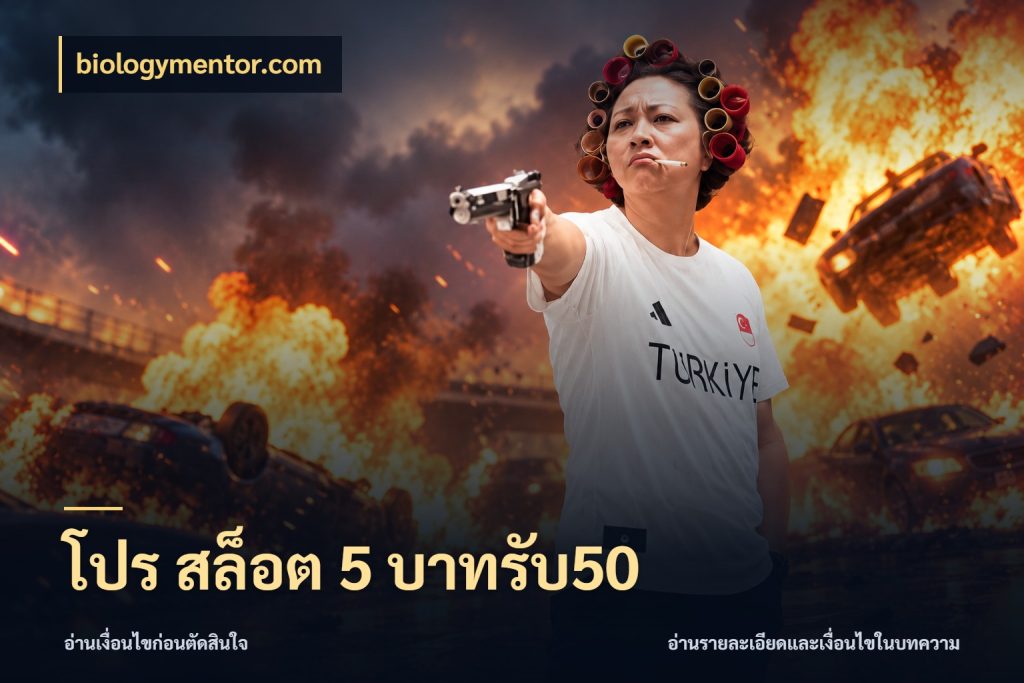 โปร สล็อต 5 บาทรับ50 สีสันของโปรฝากและยอดรับ กับ biologymentor.com