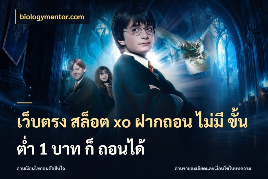 เว็บตรง สล็อต xo ฝากถอน ไม่มี ขั้นต่ำ 1 บาท ก็ ถอนได้ เปิดมุมยอดเริ่มต้นสำหรับคนชอบเกม สไตล์ biologymentor.com
