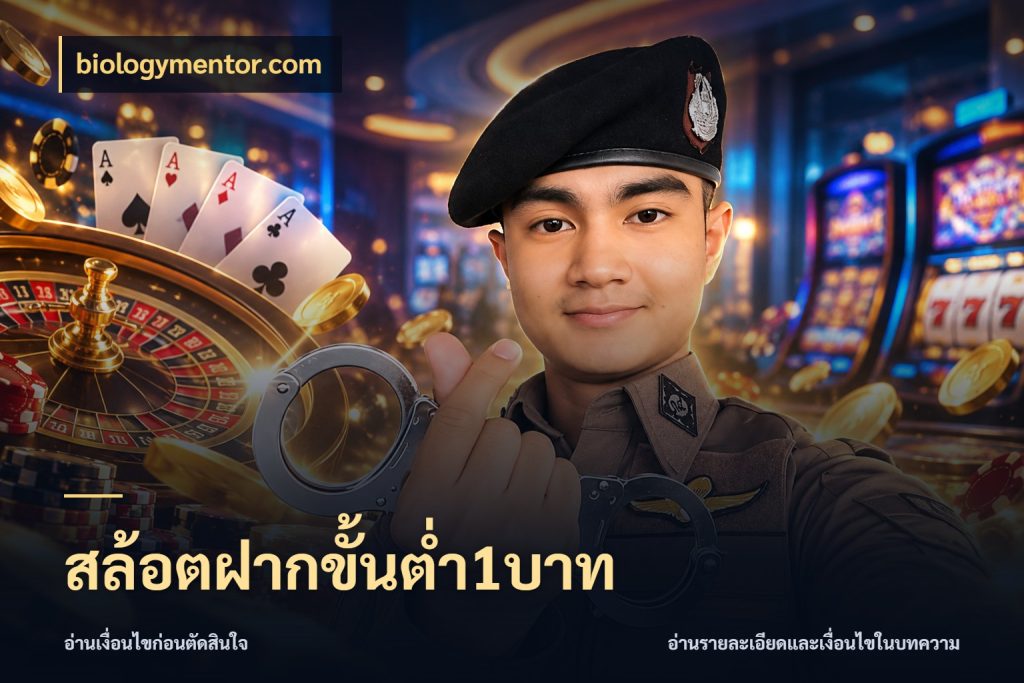 สล้อตฝากขั้นต่ำ1บาท biologymentor.com เปิดมุมยอดเริ่มต้นสำหรับคนชอบเกม