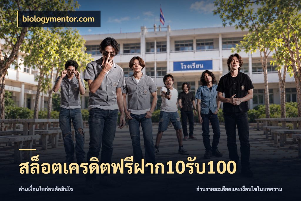 สล็อตเครดิตฟรีฝาก10รับ100 biologymentor.com เครดิตกับรูปแบบโปรที่ตรงใจ